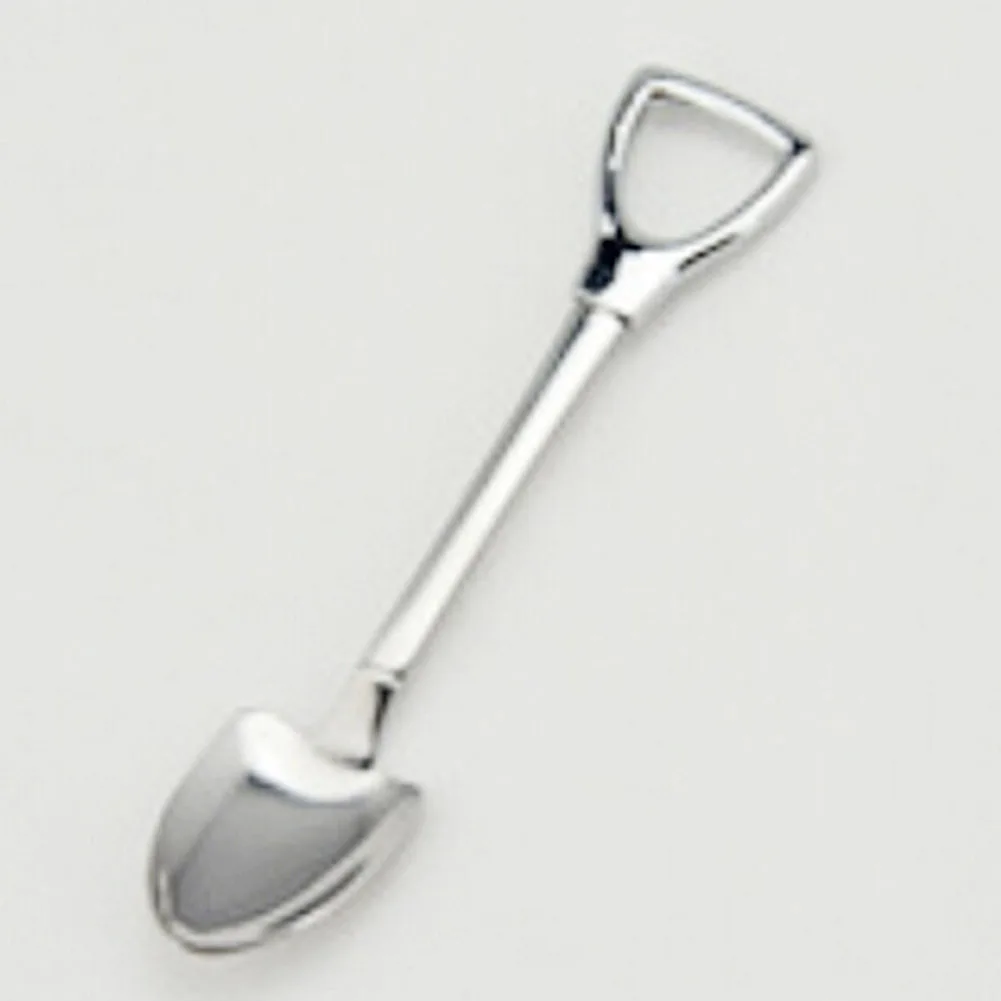 1PCS High Quality Long Handle Stirring Spoon Creative Spade Shape