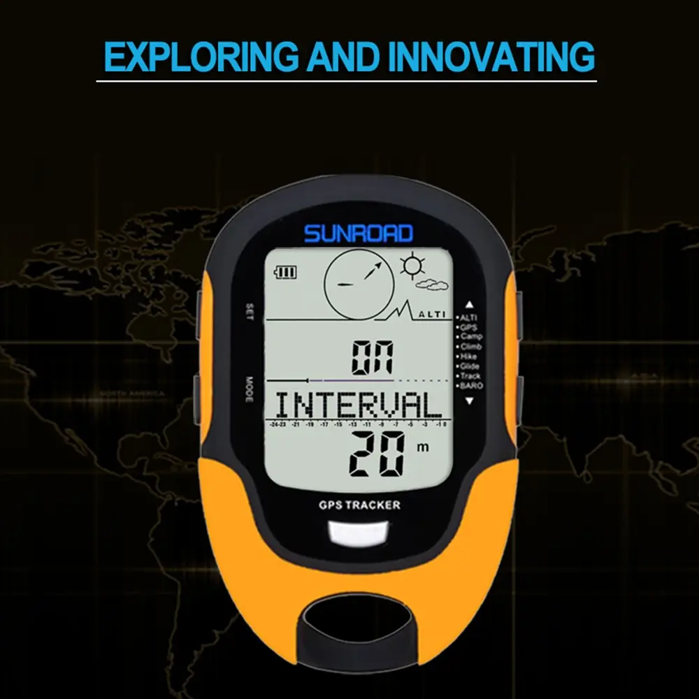 Digital GPS Altimeter with Barometer and Compass features4