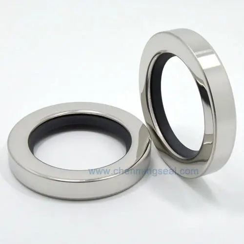 45*62*8 mm Rotary Shaft Oil Seal with Single PTFE Sealing Lip Stainless