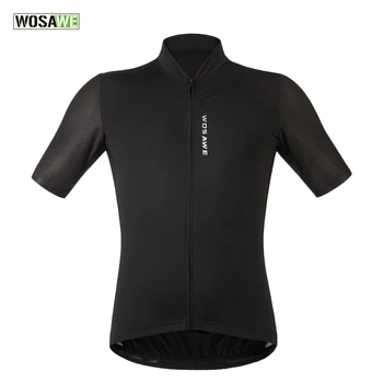 

WOSAWE Leisure Cycling Jersey Comfortable Mtb Bicycle Clothing Bike Shirt Short Maillot Roupa Ropa De Ciclismo Hombre Verano
