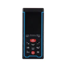 Цифровой лазерный дальномер цветной дисплей Высокоточный Rechargeabel 100 м лазерный дальномер измерительная лента