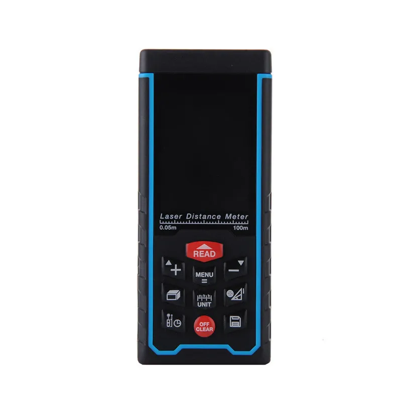 

Digital Laser Rangefinder Color Display High-precision Rechargeabel 100m Laser Range Finder Distance Meter Tape Measure