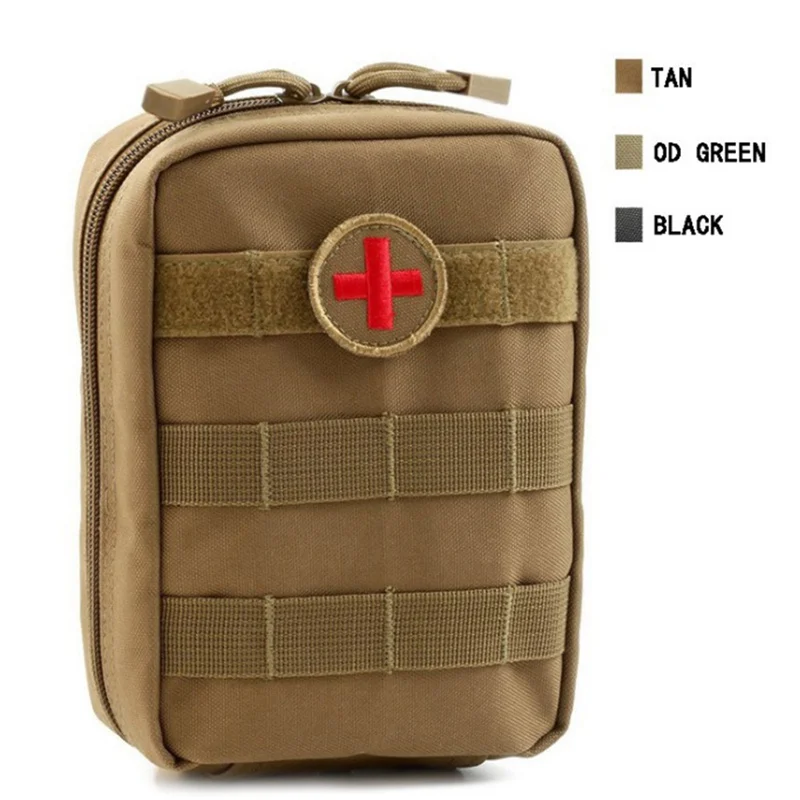 

Mini Pouch Travel First Aid Kit Portable Survival Tactical Emergency First Aid Bag Military Kit Medical Quick Pack
