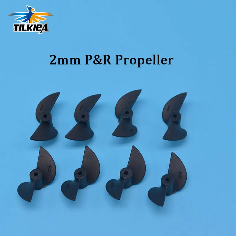 

Model Boats Accessories 2 blades D30mm Propellers for 2mm Shaft 1.95 Mounting Hole Paddles DIY Toy Accessories