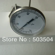 Мини циферблат Пособия по кулинарии, термометр, SS304 чехол увеличительное PC линзы 3,6 мм диаметр