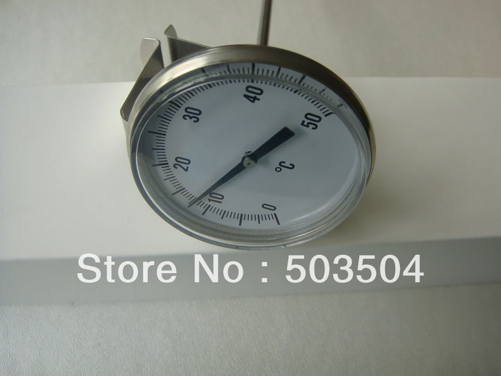 

Mini Dial Cooking thermometer, SS304 Case magnifying PC Lense 3.6mm diameter