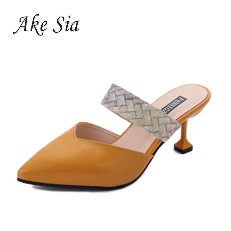 

2019 summer new women wear fine with high-heeled cool sandals slippers sexy high-heeled sandals y049