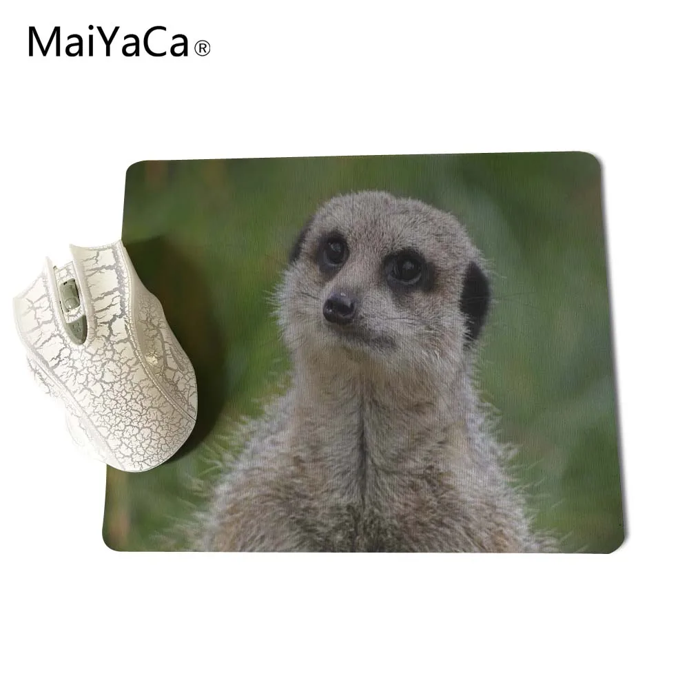 MaiYaCa животные Meerkat лучшая игра Пользовательские Коврики для мыши резиновый коврик 18*22 см и 25*29 см коврики для мыши
