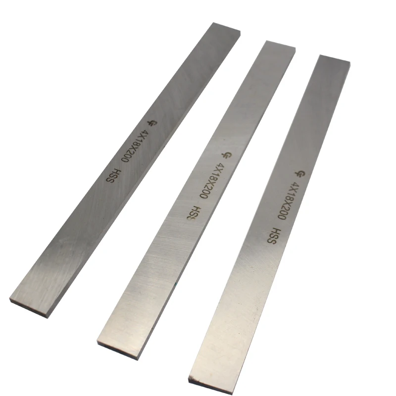 

10pcs HSS Steel Plate Sheet Turning Tool 4mm * 18mm * 200mm High Speed Steel Rectangular HSS Bar Lathe Tool CNC Milling Cut