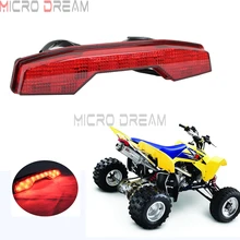 Шт. 1 шт. ATV Quadsport пластик светодио дный светодиодный тормозной фонарь для Suzuki LTR 450 LTR450 Красный Стоп Хвост лампа