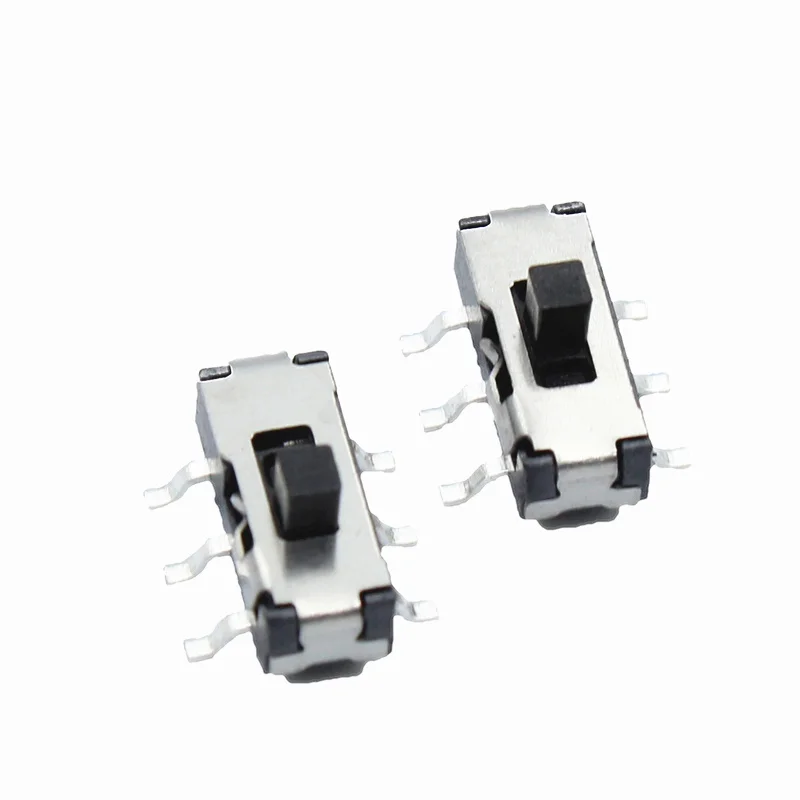 20 шт. MSS22D18 Мини Миниатюрный SMD ползунковый Переключатель 2P2T 6Pin для DIY электронных
