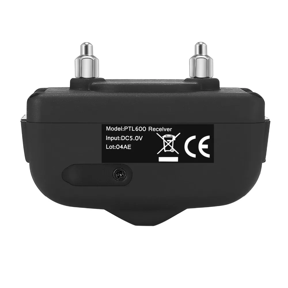 3 режима Tone Vibration Shock e collar черный дистанционный диапазон 600 ярдов IP67