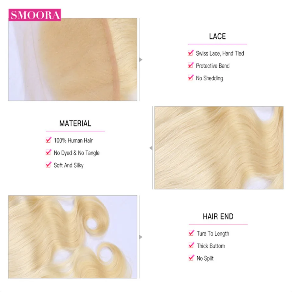 613 blonde body wave hair 