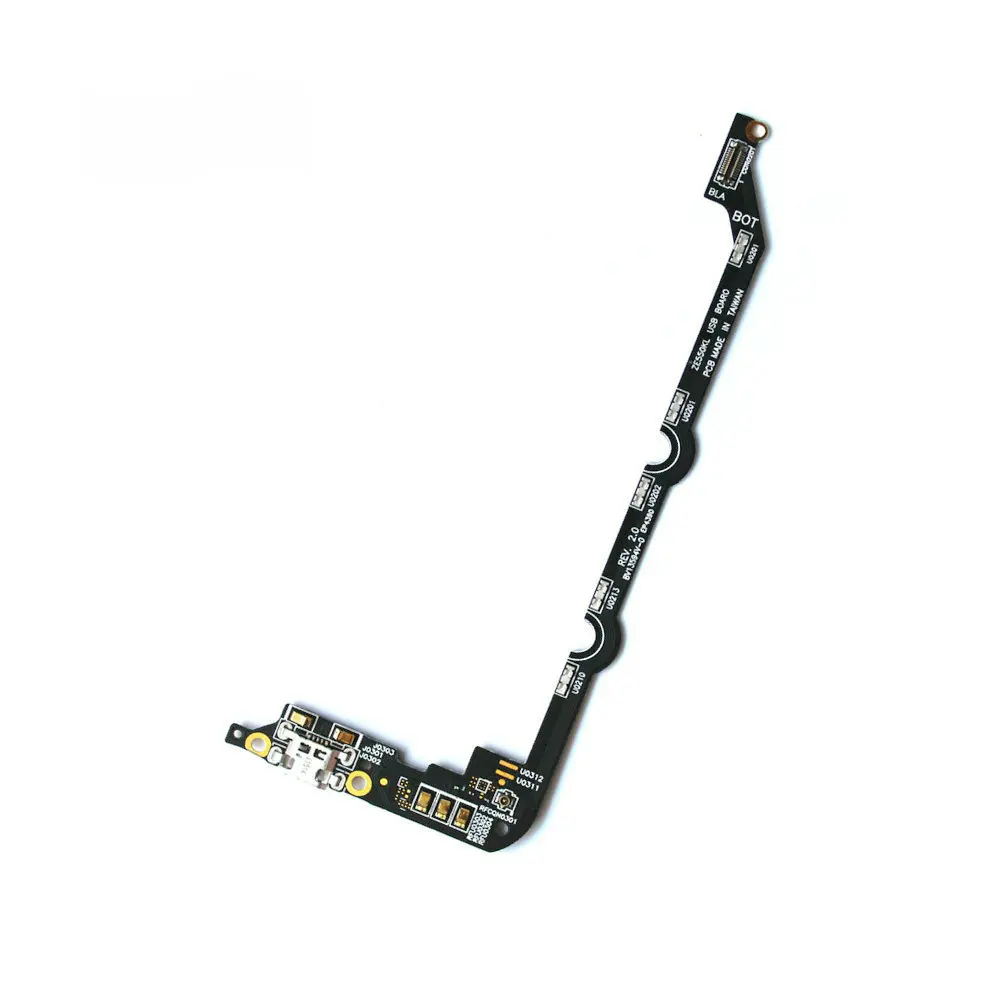 Ansheng 10pcs/lot USB Charging Port Dock Connector Board Flex Cable for ASUS Zenfone 2 Laser ZE550KL 5.5&quot Z00LD Cell Phone | Мобильные