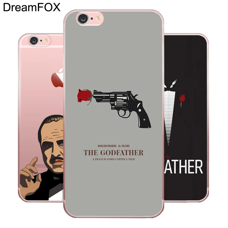 Goede DREAMFOX M151 Godfather Marlon Brando Zachte TPU Silicone Case Cover Voor Apple iPhone X XR XS Max 8 7 6 6 s Plus 5 5 s SE 5C 4 4 s