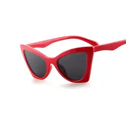 Новый кошачий глаз солнцезащитные очки для женщин бренд дизайнерские женские солнцезащитные очки Роскошные Защита от солнца очки