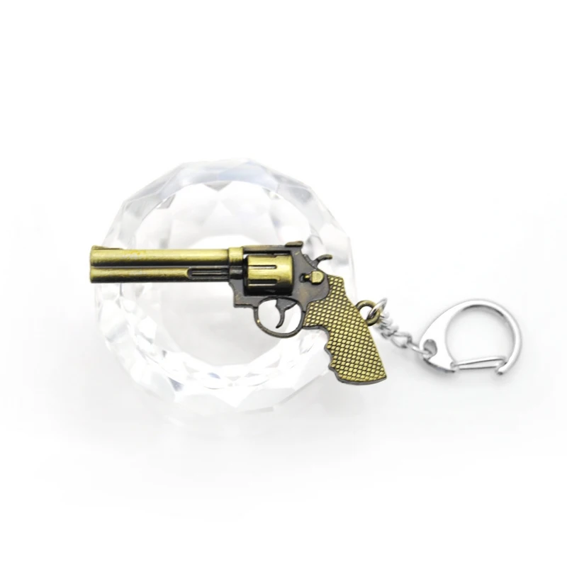 Porte-clés Révolver / Pistolet (arma De Fuego) - Modèle Ancien, Occasion