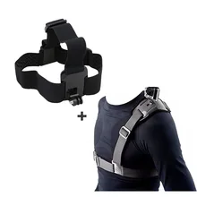 Ремень голову Интимные аксессуары набор для GoPro Hero 5 4 3 Один плечевой ремень крепление для Go Pro HD SJCAM SJ4000 xiaomi Yi EKEN H9 h9r Cam