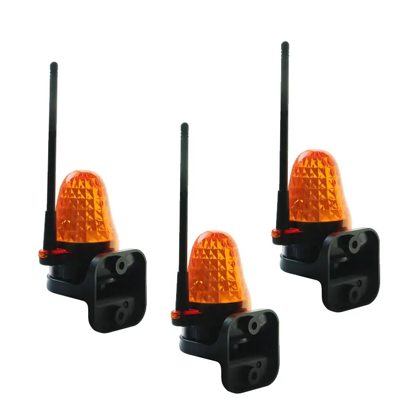 AC/DC 12V -265V LED Security Alarm Light 24v Flashing Alarm Lamp Signal Strobe Light 220v For Gate Opener/Barrier Gate