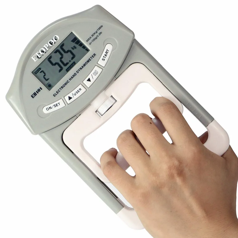 Electronic hand dynamometer digtial hand grip grip dynamometer Hand