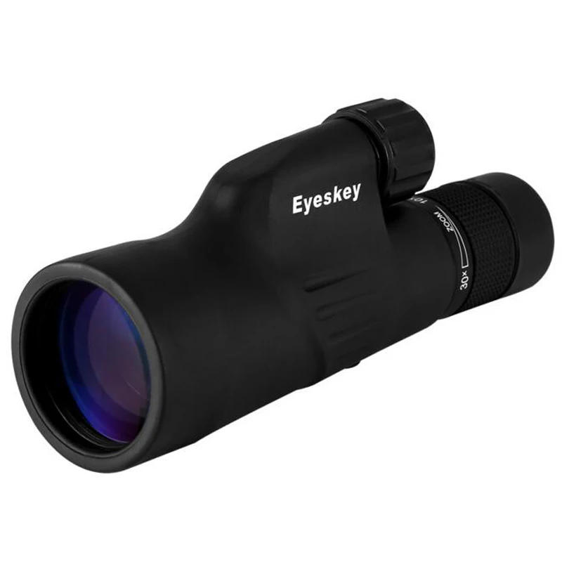 الأصلي Eyeskey أحادي تلسكوب 10-30x50 التكبير قوية متعددة المغلفة BAK4 بريزم منظار ثنائي مقاوم للماء الإكتشاف نطاق