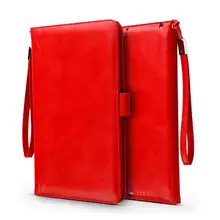 Универсальный ручной кожаный чехол в стиле ретро для Apple iPad mini " роскошный ремешок для карт бизнес смарт-чехол для iPad mini 1 2 3 4