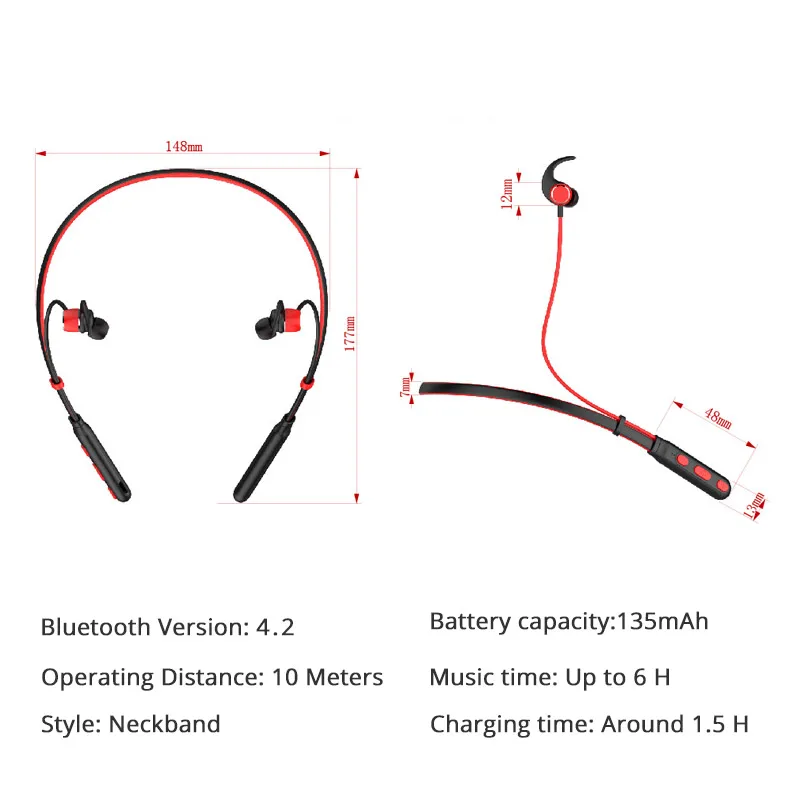 Bluetooth Earphones Wireless Headset For Phone Computer With Microphone Sport Handsfree For iPhone Xiaomi Sony Gaming Headset