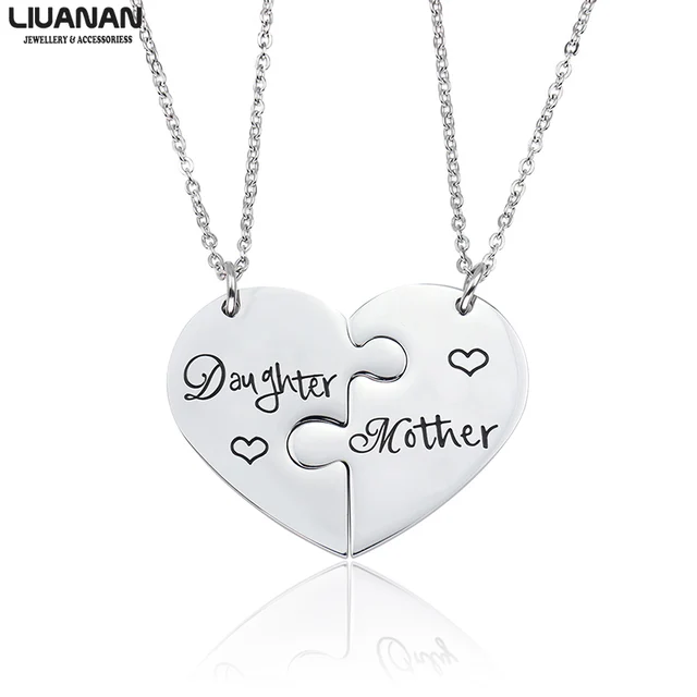Mother Daughter Necklace Set Of 2 