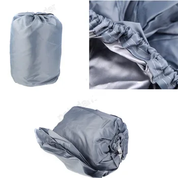 

HOT SELL Waterproof 210D Boat cover Protected Newly 17-19ft Beam GREY Trailerable Cover Speedboat