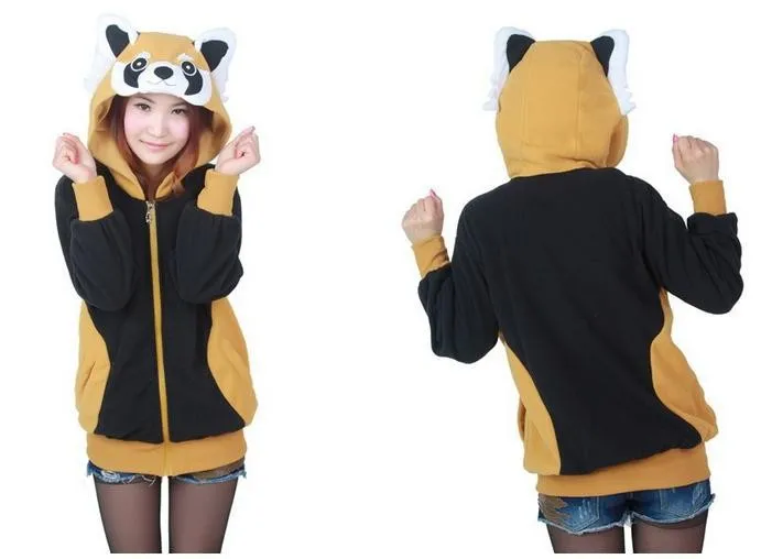 moletom panda com orelhas