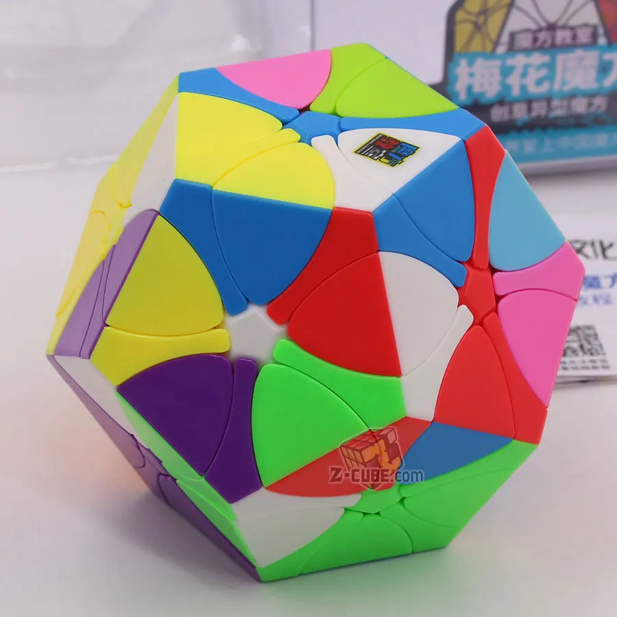 Магический куб головоломка MoYu Cubing класс Rediminx dodecahedron Dino meilong слива цветок сливы Minx Megamin x Megaminxeds твист игрушка