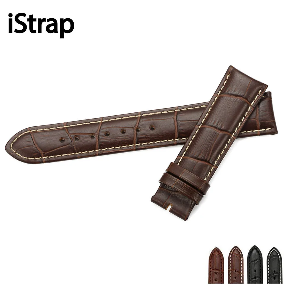 Prix pour Istrap crocodile motif véritable vache bracelet en cuir montre de courroie de bande pour heures bracelet taille 12 13 14 16 18 19 20 21 22 24mm Prix pour Istrap crocodile motif véritable vache bracelet en cuir montre de courroie de bande pour heures bracelet taille 12 13 14 16 18 19 20 21 22 24mm