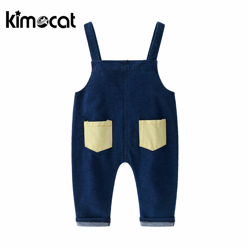 Kimocat/штаны для новорожденных мальчиков и девочек хлопковые леггинсы высокого