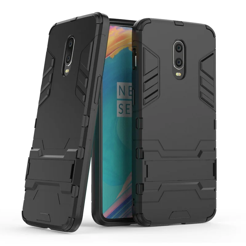 

Armor Shockproof Case for Oneplus 7 6T 3D Shield PC+Silicone Phone Case Cover for Oneplus 6T Oneplus 7 Case Fundas Capa Coque