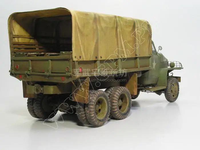 Вторая мировая война грузовик Studebaker US6 3D бумажная модель DIY