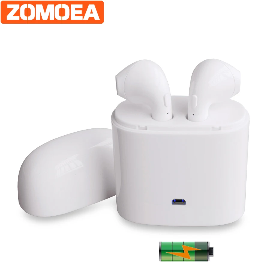 2018 New Wireless Headphones Bluetooth Headset Stereo Dual Headphones Bluetooth 4 2TWS For IPhone Samsung Xiaomi