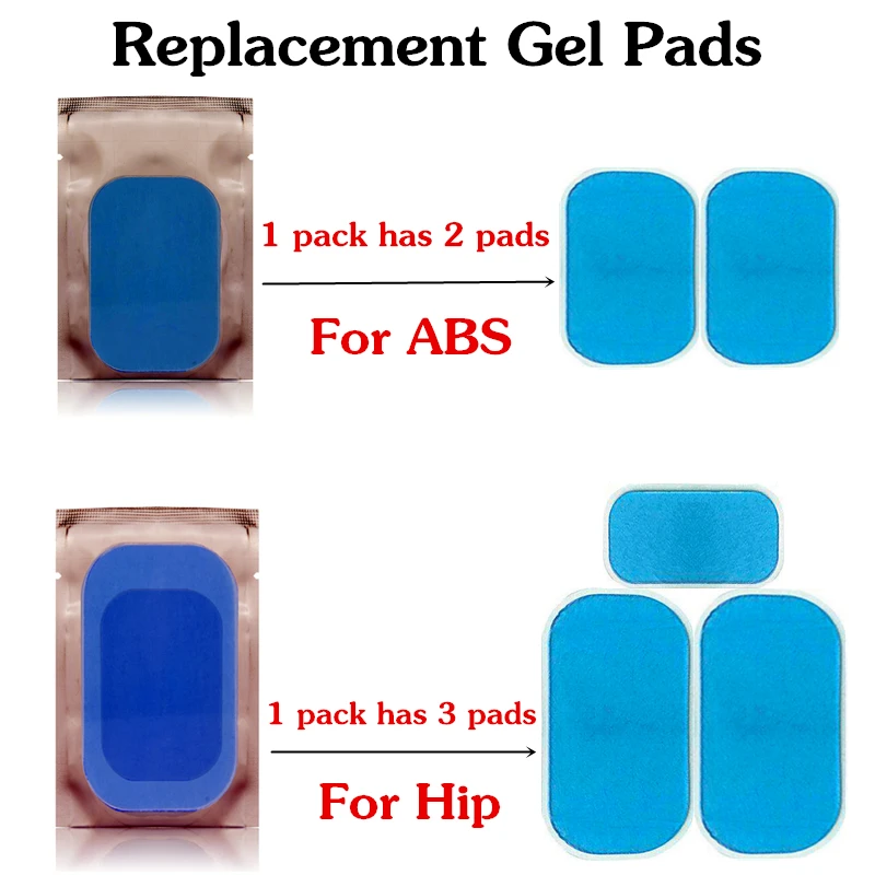 ABS stimulatoer Hip Trainer Replacement Gel Pads ABS Stimulator