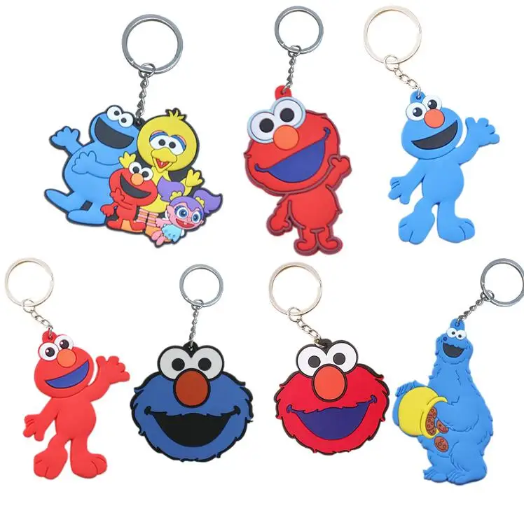 2018 г. Yuri On Ice помпон Улица Сезам Elmo детали и аксессуары из ПВХ подвеска украшение