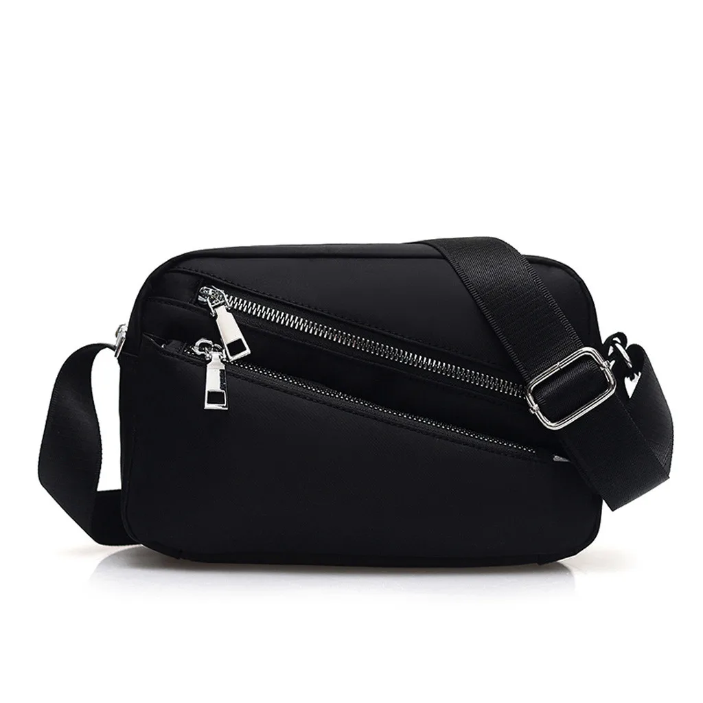 

Aelicy Nylon Bags For Women Shoulder Bag Fashion Zipper Satchels Ladies Girls Messenger Bags Flap Versatile Shoulder Bag
