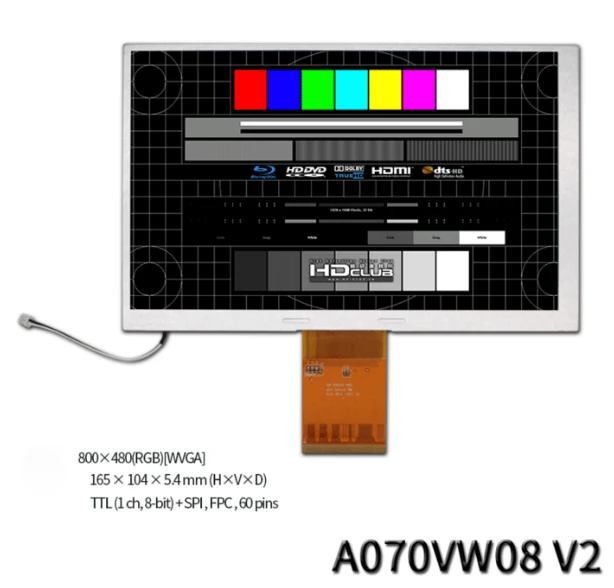 Для " Gps ЖК-экран A070VW08 V2