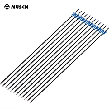 

New Arrival 6/12/24pc 4.2mm Inner Diameter Archery Carbon Arrows 32" (81cm) Length Arrow Carbo For Recurve Bow