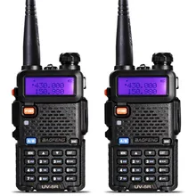 Новая UV-5R портативная рация профессиональная CB радиостанция Baofeng UV5R трансивер 5 Вт VHF UHF портативный UV 5R охотничий радиоприемник