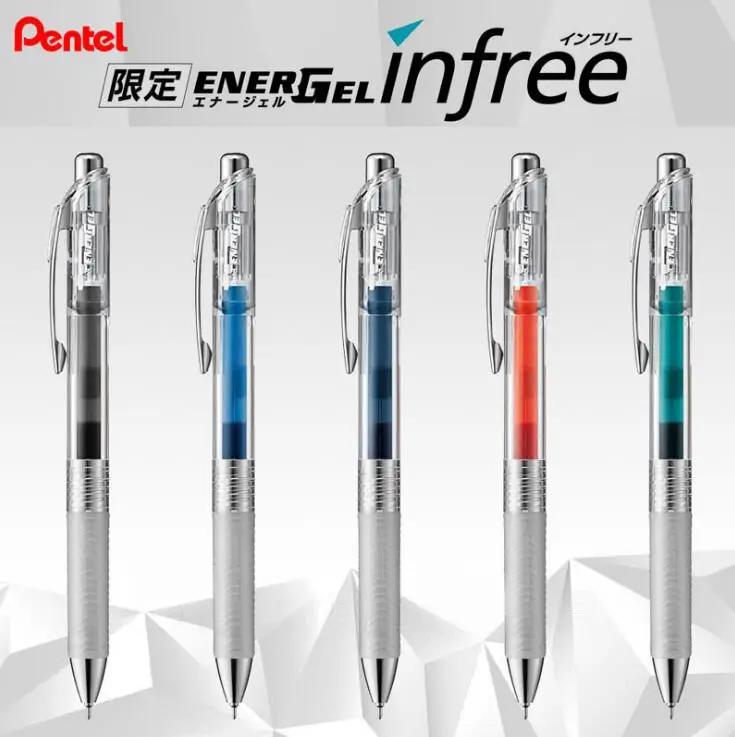 Pentel BLN75TL 0,5 мм гелевая ручка Energy Infree Япония