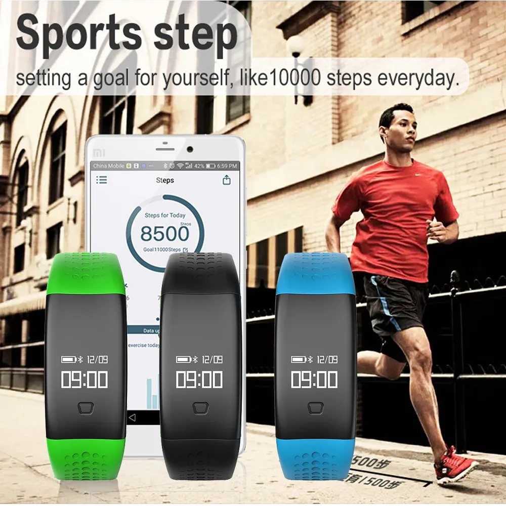Bluetooth Smart Watch Wristband Bracelet Pedometer Monitor Blood Pressure Blood Oxygen Heart Rate Fitness Health Sport Bracelet Bluetooth Smart Watch Wristband Bracelet Pedometer Monitor Blood Pressure Blood Oxygen Heart Rate Fitness Health Sport Bracelet