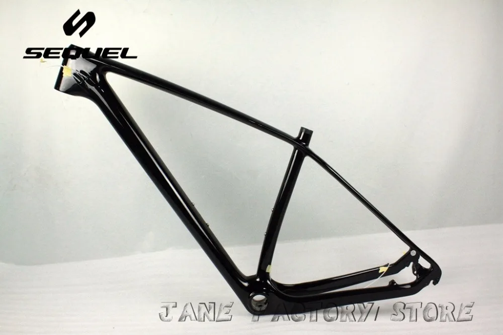 Cheap carbon mtb bike frame 29er  matte bsa /bb30 15/17/19 " Carbon Frame 29er Chinese Carbon mtb Bicycle Frame T1000 Carbon 6