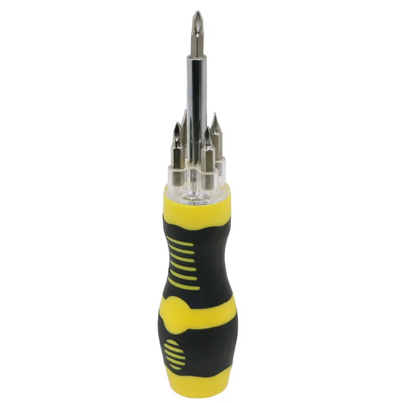 6PCS Screwdriver Set Multifunction 6 In 1 Manual Repair Package with Nickel-Chrome Alloy Steel N/A | Инструменты