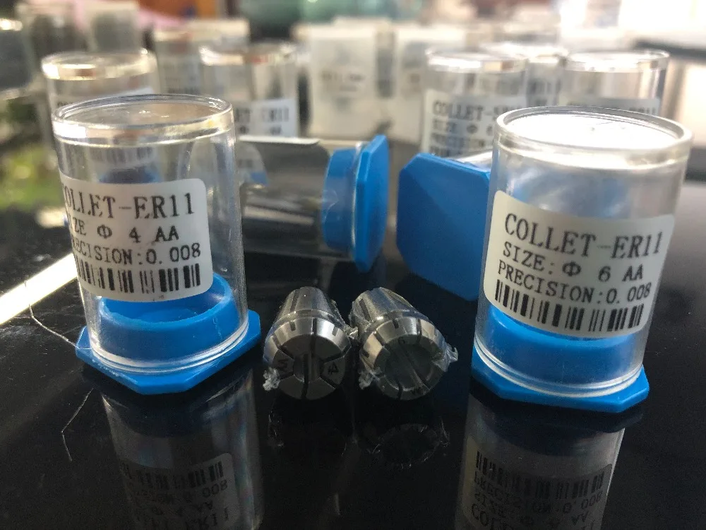 Higher quality AA ER11 collet 1-7mm for CNC milling lathe tool and spindle motor high precision 0.008mm chuck | Инструменты