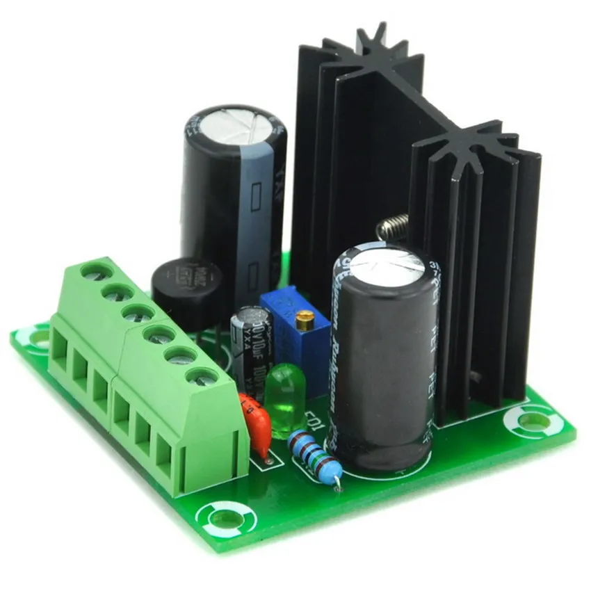 

Power Supply Board, AC/DC in,DC out, Based on LM317 IC