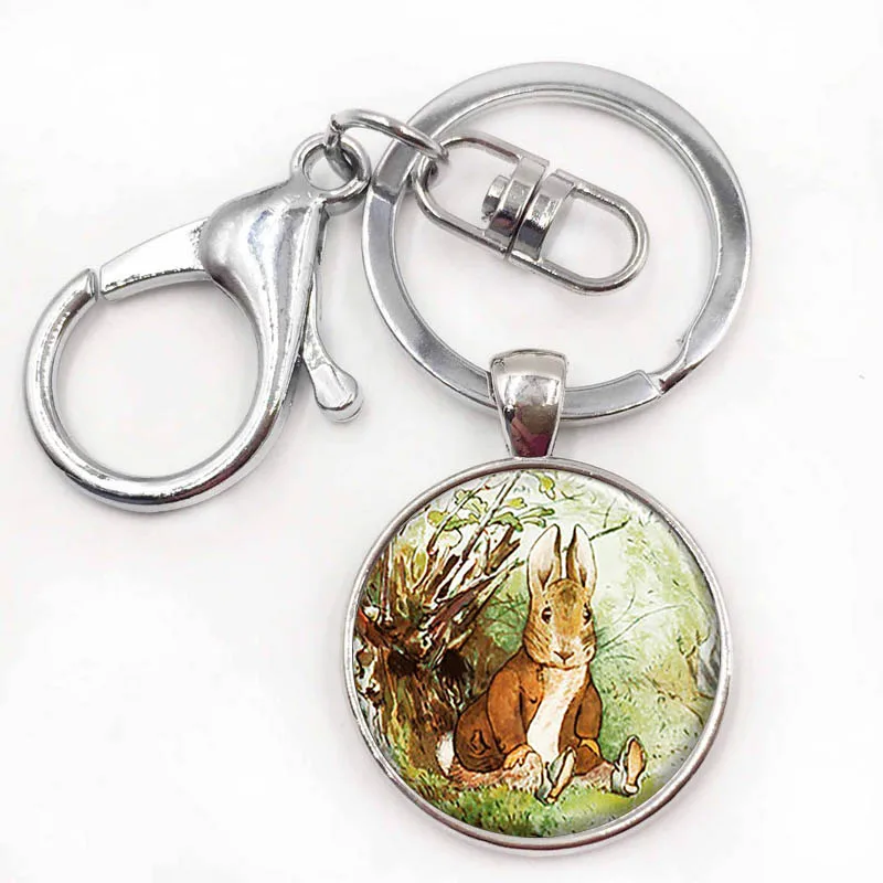 10silver keychain.