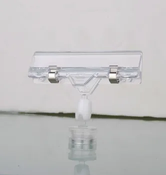 

Free shipping hot sale new style pop Magnet clips price label holder price tag POP Clips 20pcs